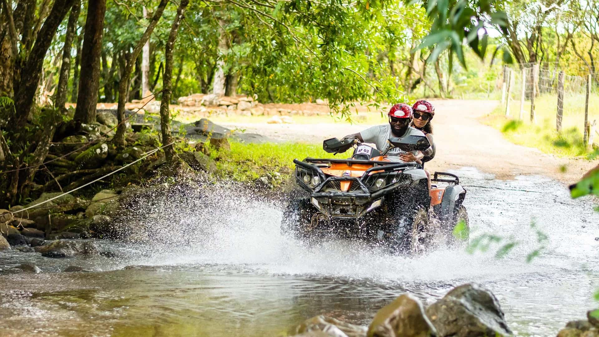 quad tours, quad bike mauritius, la vallée des couleurs, nature park, quad excursion